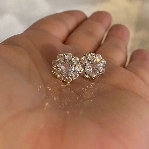 The Sunflower 925 Silver earrings - Picture 5 of 7